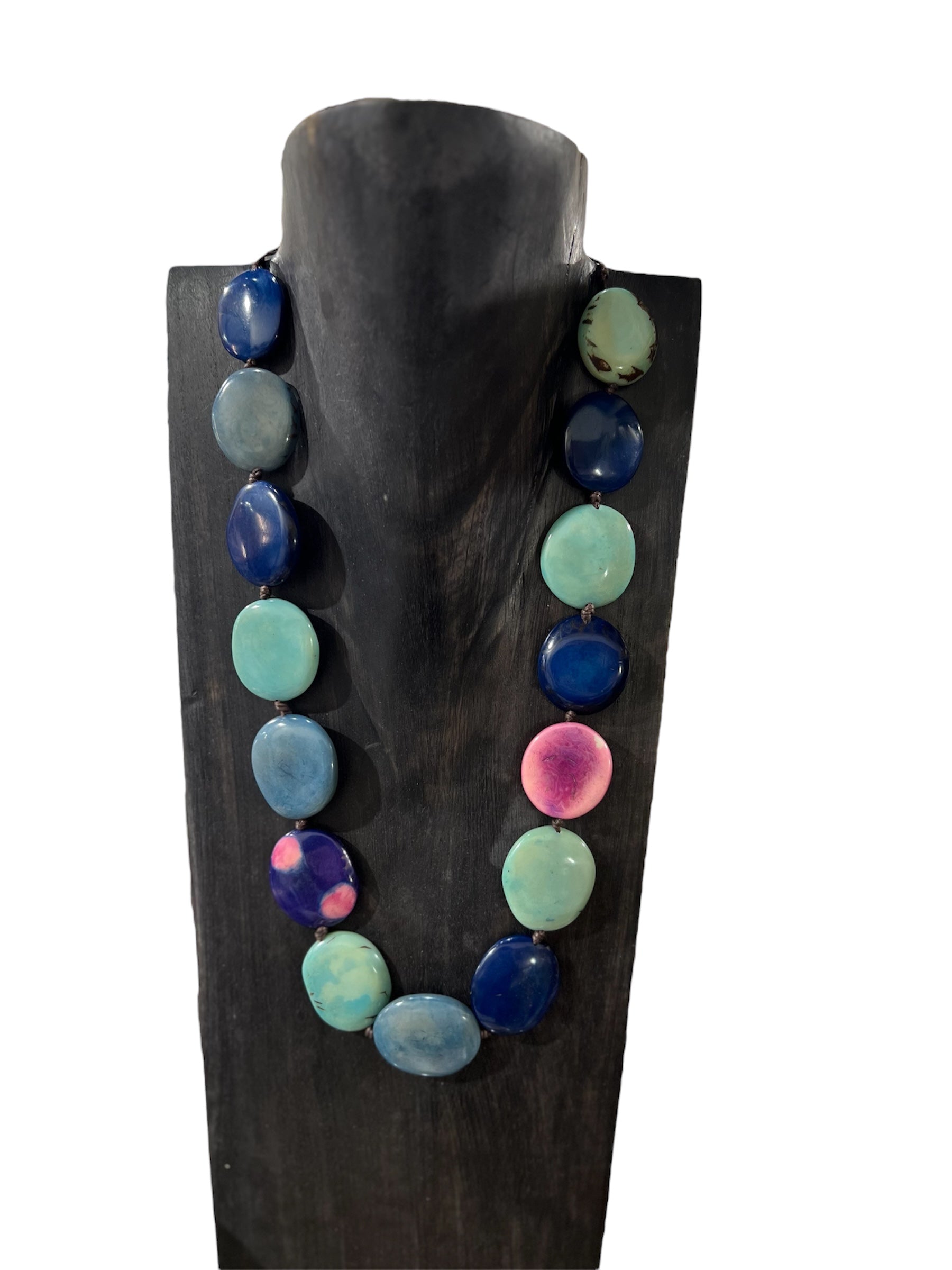 Collana Yaren acqua