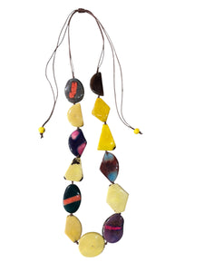 Collana Yaren lime