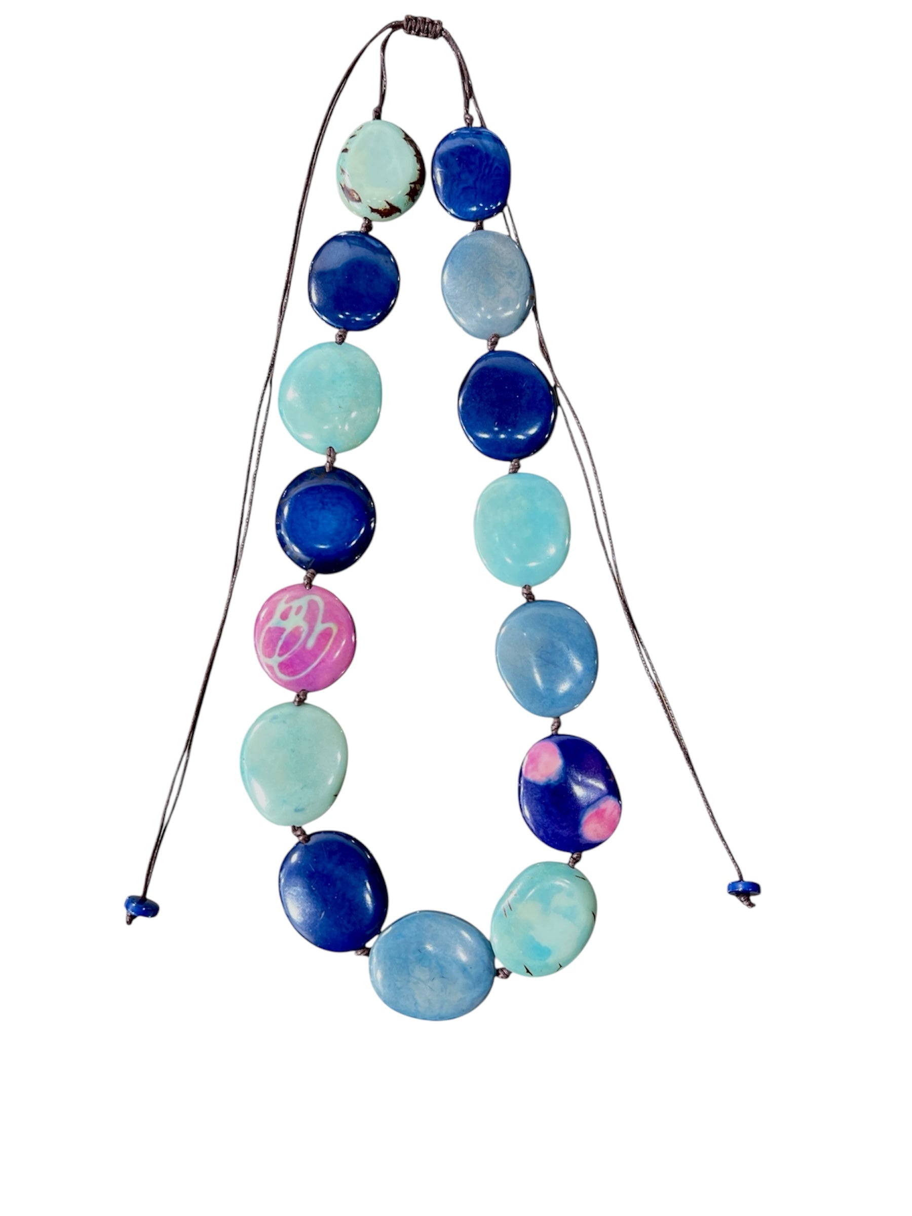 Collana Yaren acqua