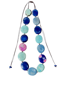 Collana Yaren acqua