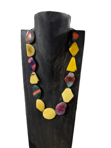 Collana Yaren lime